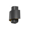 Applique PHOTONI CYL extérieur cylindrique noir E27 13W IP65 bord de mer - SLV - 1008197
