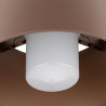 Plafonnier PHOTONI CYL ext. cylindrique rouille E27 13W IP65 bord de mer - SLV - 1008200