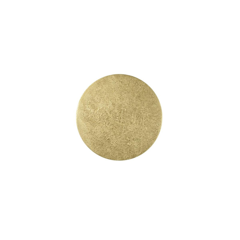 Abat-jour MANA 40 rond texture lune H : 22 cm or - SLV - 1008205
