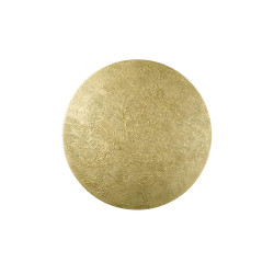 Abat-jour MANA 60 rond texture lune H : 22 cm or - SLV - 1008206