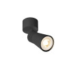 Applique et plafonnier PURI 2.0 Cone intérieur simple 6W GU10 noir - SLV - 1008288