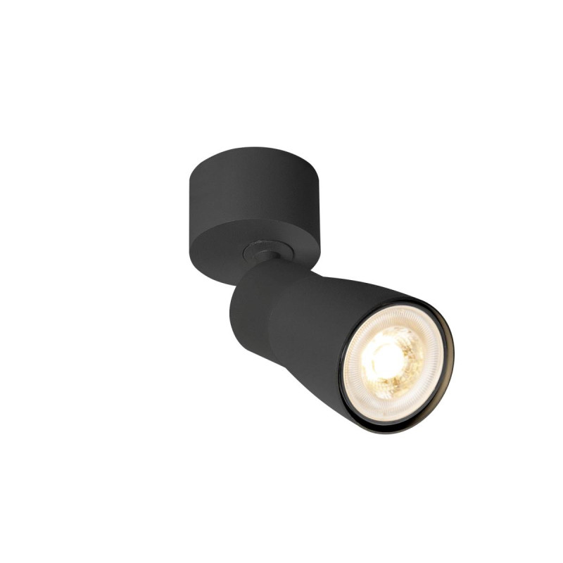 Applique et plafonnier PURI 2.0 Dome intérieur simple 6W GU10 noir - SLV - 1008292