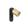 Applique et plafonnier PURI 2.0 Tube interrupteur carré 6W GU10 noir/or - SLV - 1008297