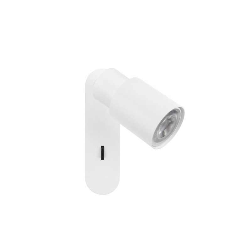 Applique et plafonnier PURI 2.0 Tube interrupteur carré 6W GU10 blanc - SLV - 1008298