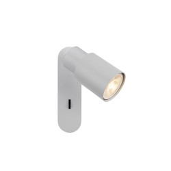 0 Tube PURI 2 applique et plafonnier CCT rectangulaire 6W GU10 gris - SLV - 1008299