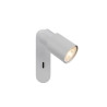 0 Tube PURI 2 applique et plafonnier CCT rectangulaire 6W GU10 gris - SLV - 1008299