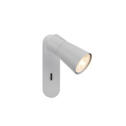 0 Cone PURI 2 applique et plafonnier CCT rectangulaire 6W GU10 gris - SLV - 1008303