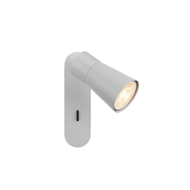0 Cone PURI 2 applique et plafonnier CCT rectangulaire 6W GU10 gris - SLV - 1008303