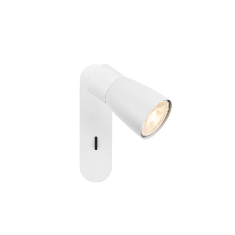0 Dome PURI 2 applique et plafonnier CCT rectangulaire 6W GU10 blanc - SLV - 1008306