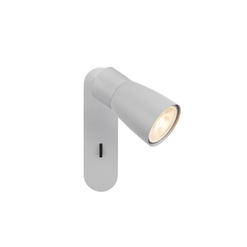 0 Dome PURI 2 applique et plafonnier CCT rectangulaire 6W GU10 gris - SLV - 1008307
