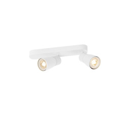 Applique et plafonnier PURI 2.0 Dome asymétrique double 6W GU10 blanc - SLV - 1008318