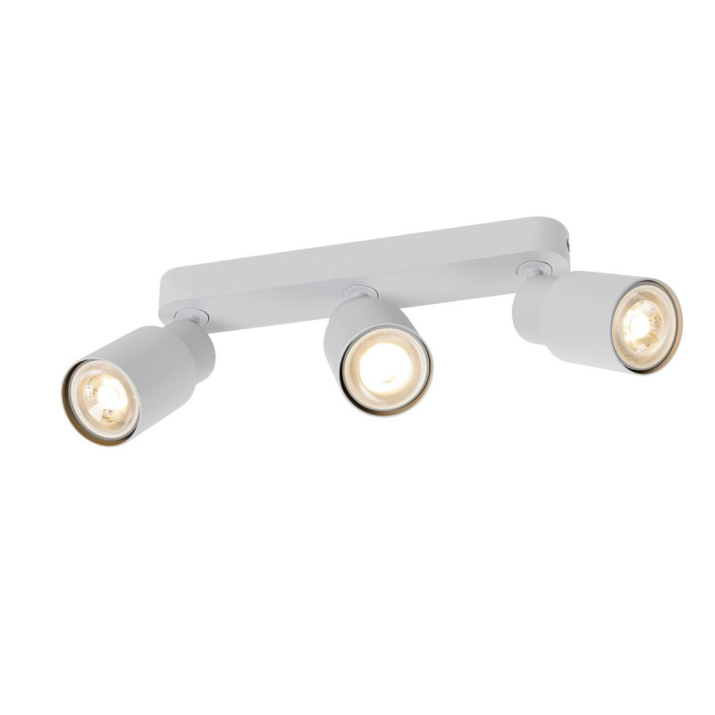 Applique et plafonnier PURI 2.0 Tube long triple 6W GU10 gris - SLV - 1008323
