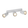 Applique et plafonnier PURI 2.0 Tube long triple 6W GU10 gris - SLV - 1008323