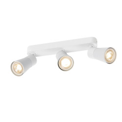 Applique et plafonnier PURI 2.0 Cone long triple 6W GU10 blanc - SLV - 1008326