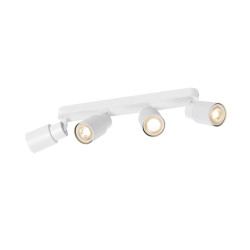 Applique et plafonnier PURI 2.0 Tube long quadruple 6W GU10 blanc - SLV - 1008346