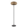 Lampadaire extérieur ADEGAN solaire marron LED 435W 2200K IP65 - SLV - 1008387