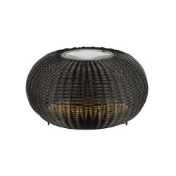 Lampe à poser extérieure ADEGAN solaire noir LED 435W 2200K IP65 - SLV - 1008388