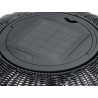 Lampe à poser extérieure ADEGAN solaire noir LED 435W 2200K IP65 - SLV - 1008388
