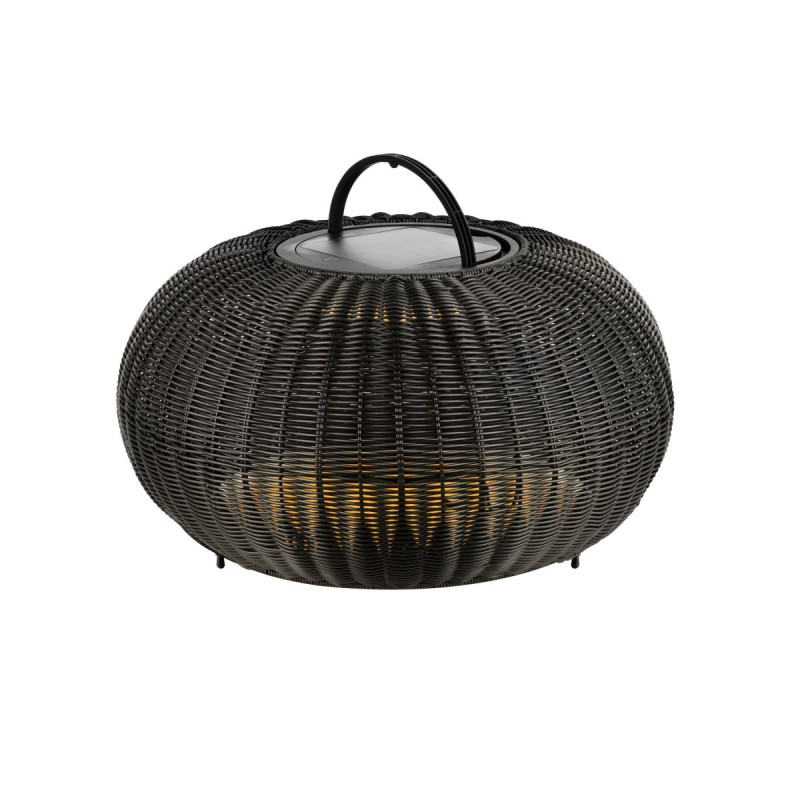 Lampe à poser extérieure ADEGAN solaire noir LED 435W 2200K IP65 - SLV - 1008388