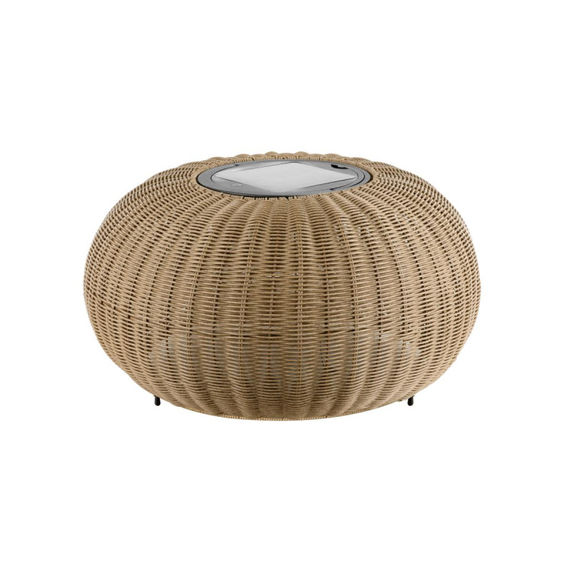 Lampe à poser extérieure ADEGAN solaire marron LED 435W 2200K IP65 - SLV - 1008389