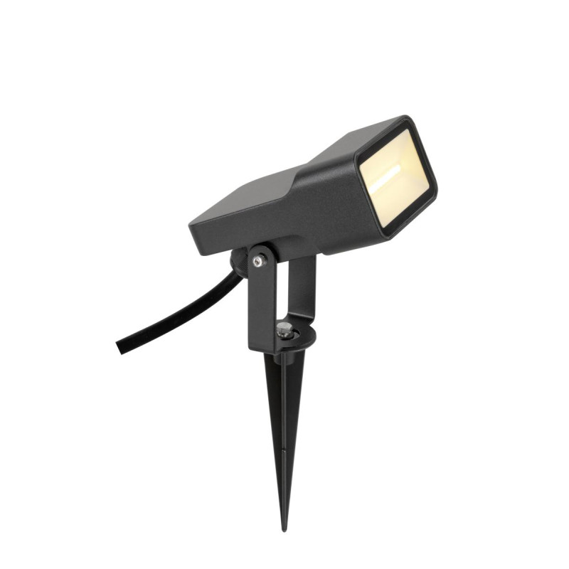 Projecteur ext. SYNAWIDE spot piquet noir LED 55W 3000K IP65 bord mer - SLV - 1008479