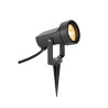 Projecteur ext. SYNA SHADE spot piquet noir GU10 10W max IP65 bord mer - SLV - 1008480