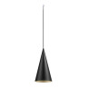 Suspension MAGICO 20 intérieur noir/or E27 10W max longueur câble 180cm - SLV - 1008502