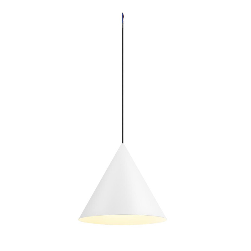 Suspension MAGICO 38 intérieur blanc mat E27 10W max longueur câble 180cm - SLV - 1008504