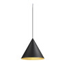 Suspension MAGICO 38 intérieur noir/or E27 10W max longueur câble 180cm - SLV - 1008505