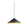 Suspension MAGICO 55 intérieur noir/or E27 10W max longueur câble 180cm - SLV - 1008508