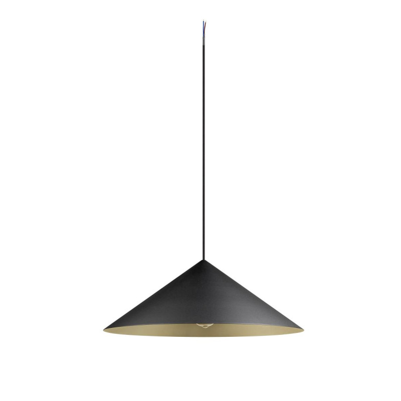 Suspension MAGICO 55 intérieur noir/or E27 10W max longueur câble 180cm - SLV - 1008508