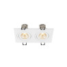 Encastré de plafond NEW TRIA® 155 carré 2700 K LED double PHASE 38° blanc - SLV - 1008511