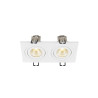 Encastré de plafond NEW TRIA® 155 carré 3000 K LED double PHASE 38° blanc - SLV - 1008513