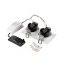 Encastré de plafond NEW TRIA® 155 carré 3000 K LED double PHASE 38° blanc - SLV - 1008513