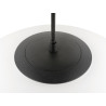 Suspension SUN 40 longueur de suspension 400&nbsp;cm E27 rond noir - SLV - 1008534