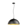 Suspension FORCHINI 50 E27 L150 cm 40W noir mat/or mat - SLV - 1008535