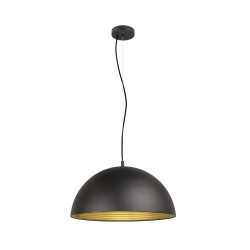 Suspension FORCHINI M 50 E27 L150 cm 40W noir mat/or mat - SLV - 1008537