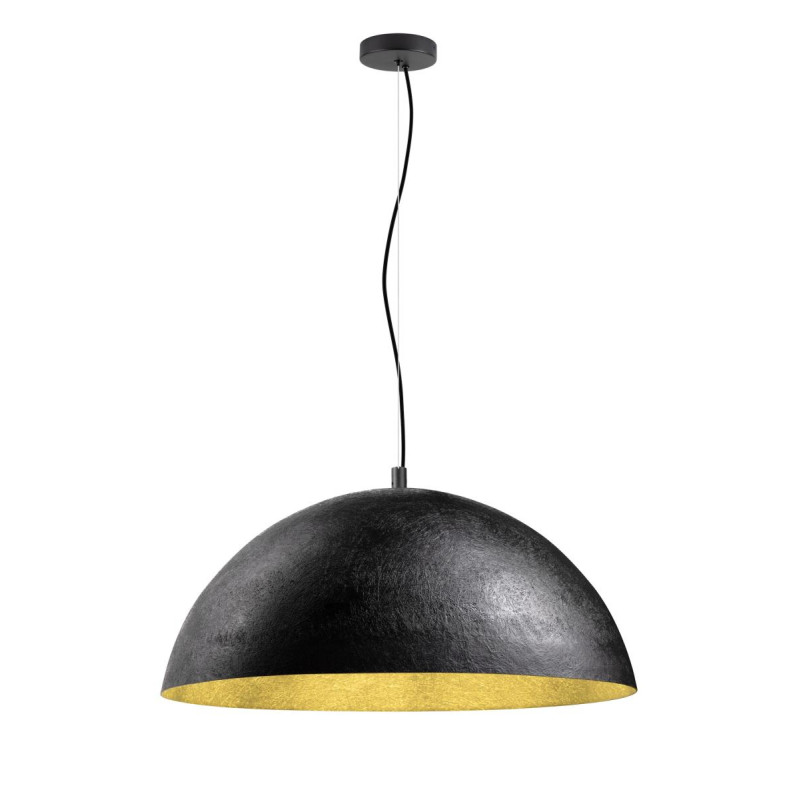 Suspension FORCHINI 70 E27 L150 cm 40W noir mat/or mat - SLV - 1008538