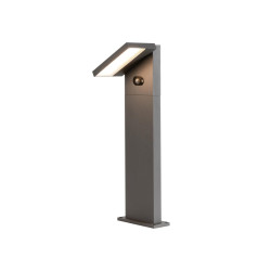 Borne ABRIDOR 60 HYBRID solaire 2200/2700 K IP65 gris bord de mer - SLV - 1008543
