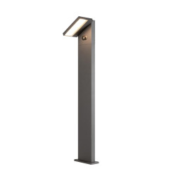 Borne ABRIDOR 100 HYBRID solaire 2200/2700 K IP65 gris bord de mer - SLV - 1008544