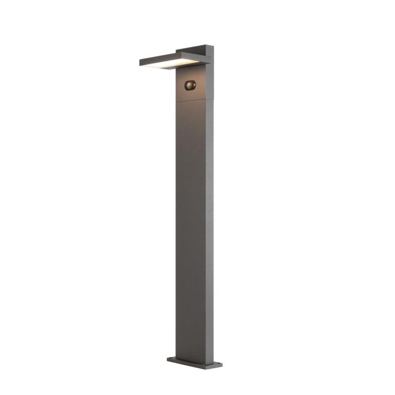 Borne ABRIDOR 100 HYBRID solaire 2200/2700 K IP65 gris bord de mer - SLV - 1008544