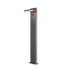 Borne ABRIDOR 100 HYBRID solaire 2200/2700 K IP65 gris bord de mer - SLV - 1008544