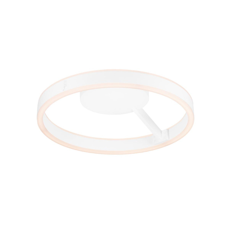 Applique et plafonnier ONE 40 rond 2700/3000 K 14W PHASE 130° blanc - SLV - 1008546