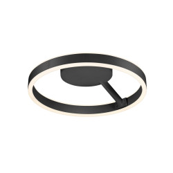 Applique et plafonnier ONE 40 rond 2700/3000 K 14W PHASE 130° noir - SLV - 1008547