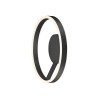 Applique et plafonnier ONE 40 rond 2700/3000 K 14W PHASE 130° noir - SLV - 1008547