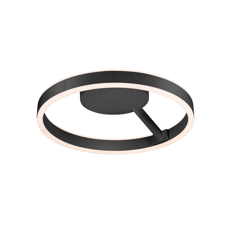 Applique et plafonnier ONE 40 rond 2700/3000 K 14W PHASE 130° noir - SLV - 1008547