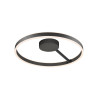 Applique et plafonnier ONE 60 rond 2700/3000 K 23W PHASE 130° noir - SLV - 1008550