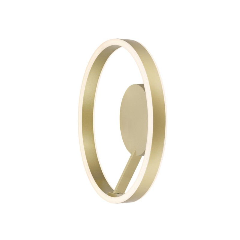 Applique et plafonnier ONE 40 rond 2700/3000K 14W DALI Touch 130° laiton - SLV - 1008551