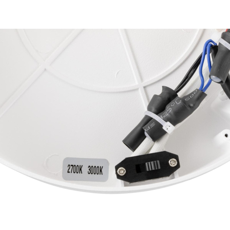 Applique et plafonnier ONE 60 rond 2700/3000 K 23W DALI Touch 130° blanc - SLV - 1008555