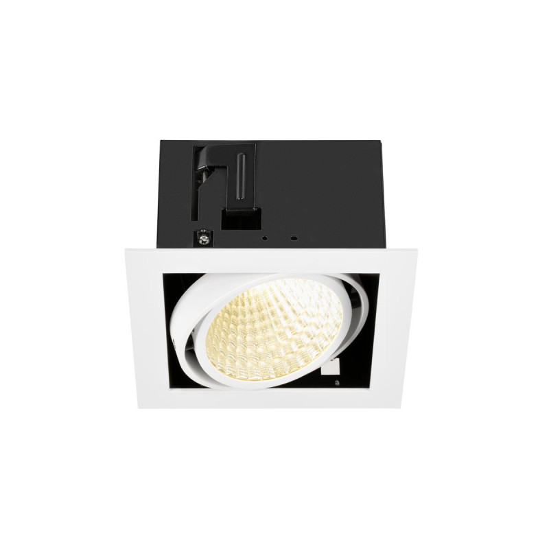 Encastré de plafond KADUX simple 3000 K DALI 2 Touch 30° blanc - SLV - 1008567